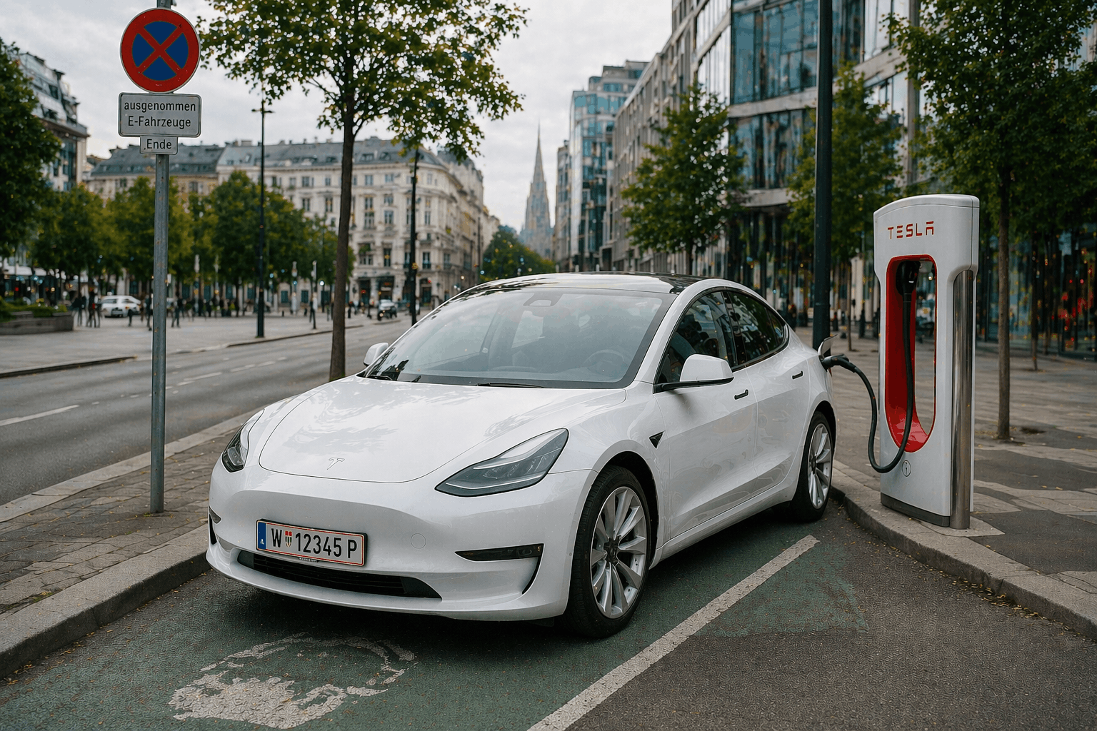 Электромобили — эко-аренда авто в Вене